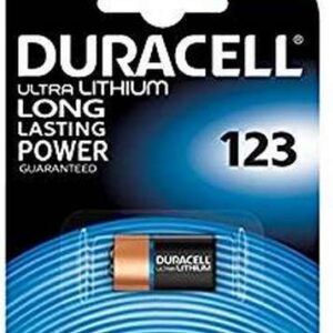 PILA LITIO 3v DURACELL DL 123 - Pilas
