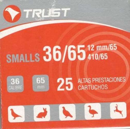 Trust Smalls 36/65 Calibre 410 14GR - CARTUCHOS DE CAZA